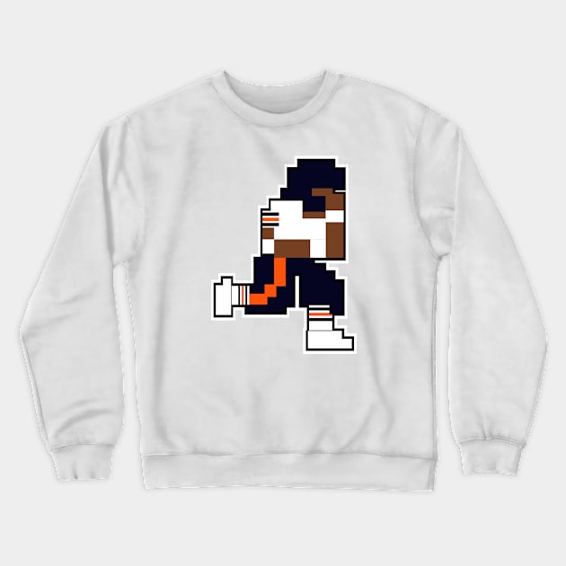 Tecmo Bowl CHI - 8-bit Chicago Crewneck Sweatshirt by jackandcharlie